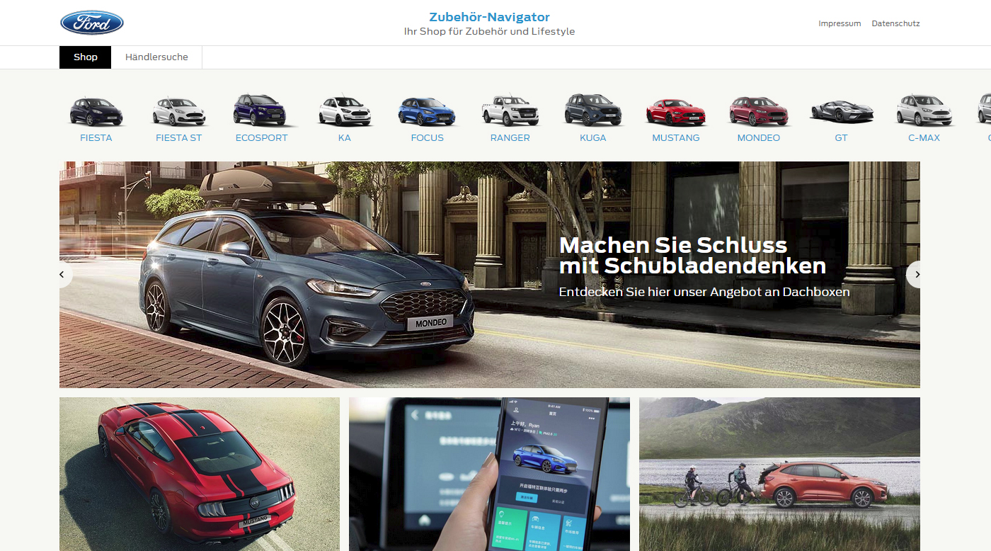 Abbildung Kategoriesuche